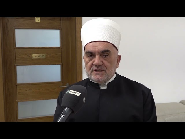 Muftija Dudić obišao odjeljenje Medrese u Tutinu